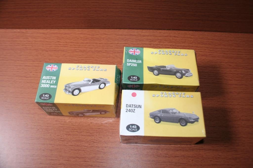 lot atlas classic sports cars nieuw in doos, Ophalen