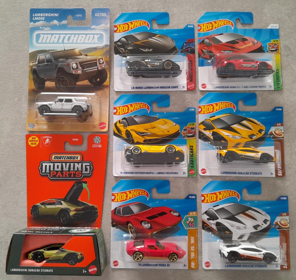 Lamborghini - Hot Wheels et Matchbox, Enlèvement ou Envoi, Neuf