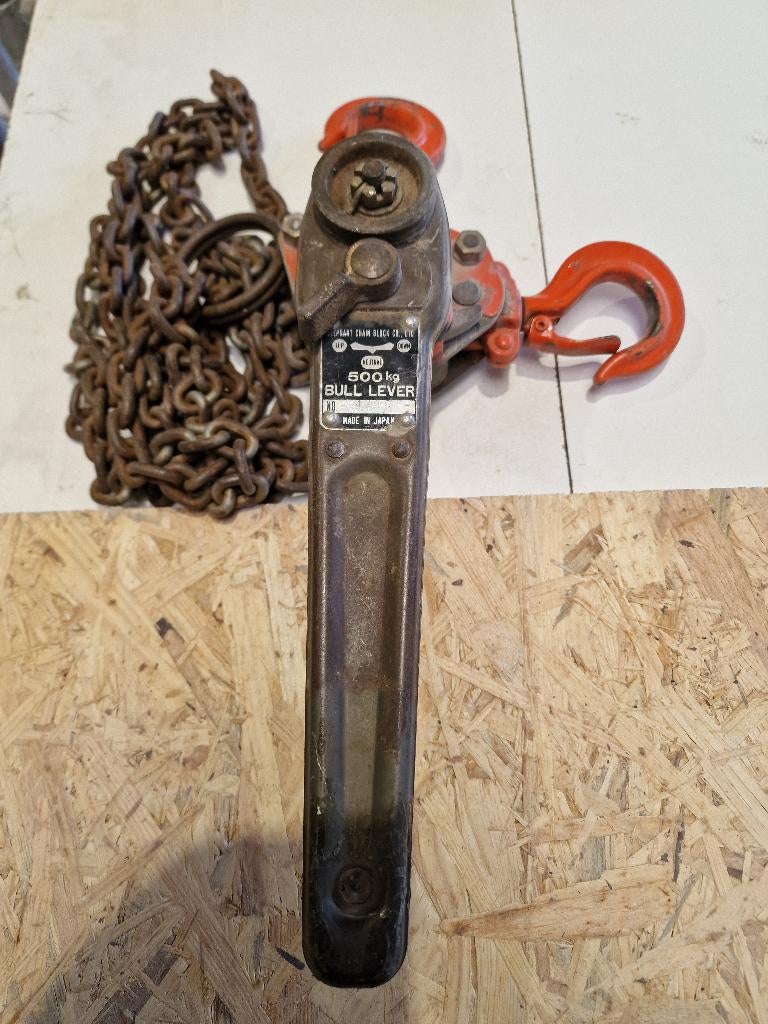 takel, Enlèvement, Utilisé, Manuelle