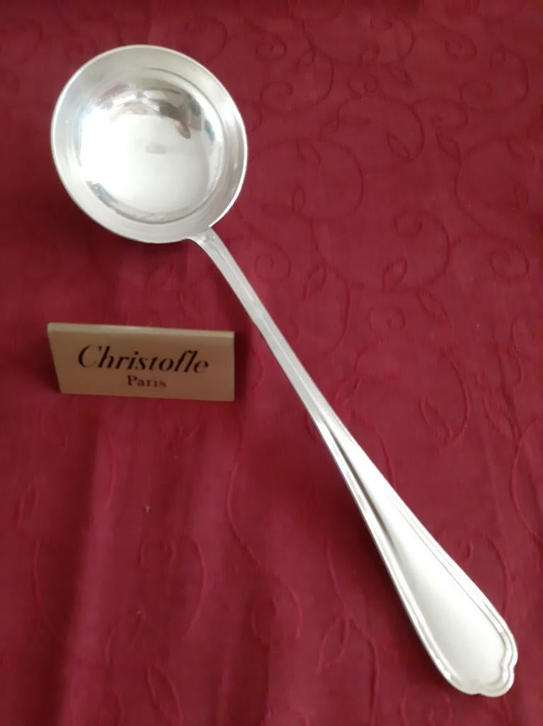 Christofle pollepel spatours, Antiek en Kunst, Antiek | Bestek, Ophalen of Verzenden