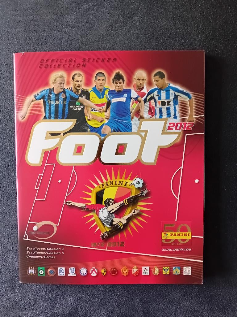 panini stickerboek Football 2012, Verzamelen, Ophalen of Verzenden, Zo goed als nieuw, Sport