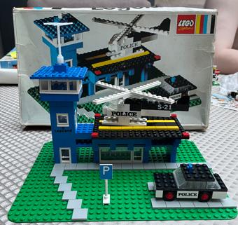 lego vintage politie kantoor nr 560, Ophalen, Complete set, Lego