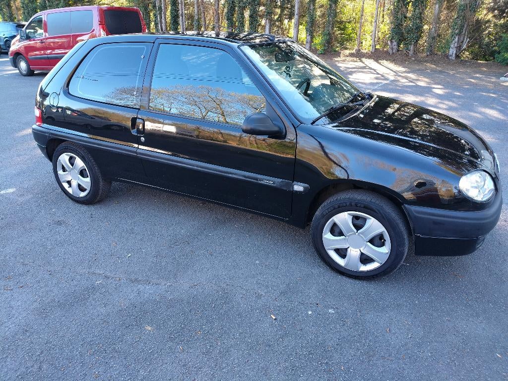 citroen saxo, Auto's, Citroën, Particulier, Saxo, Benzine, Euro 3, Overige carrosserie, 3 deurs, Handgeschakeld, Zwart, Blauw