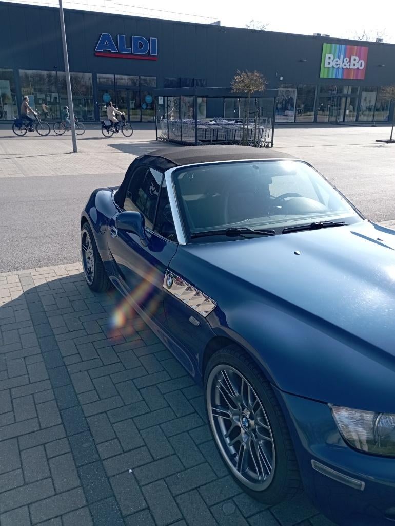 BMW Z3 1.9 i, Auto's, BMW, Achterwielaandrijving, 4 cilinders, Cabriolet, Blauw