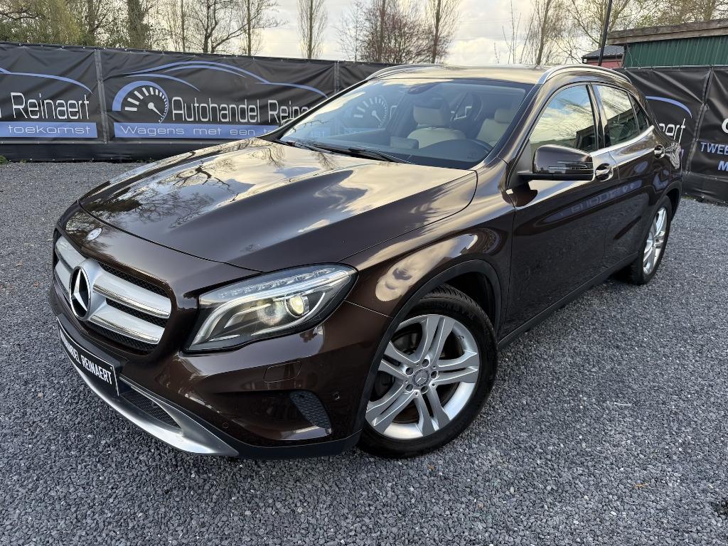 Mercedes GLA 200D, 2015, 129.000km, 4Matic, Navi, Automaat, Autos, Cuir, Achat, Beige, Entreprise