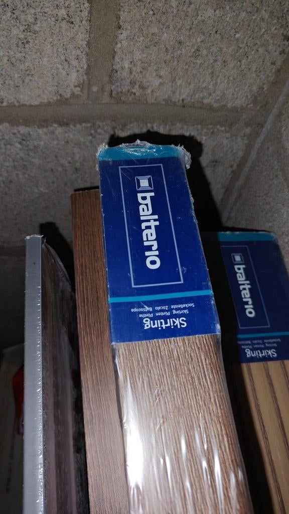 Afwerkplinten Balterio, Enlèvement, Comme neuf