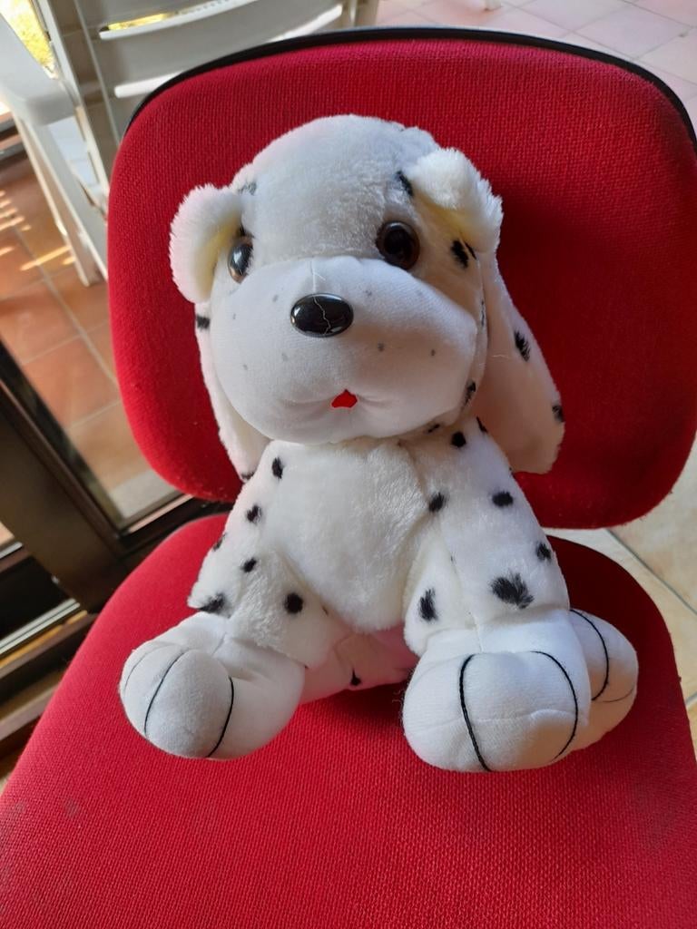 Peluche, chien, chiot, dalmatien, NEUF, Enlèvement ou Envoi, Neuf, Chien