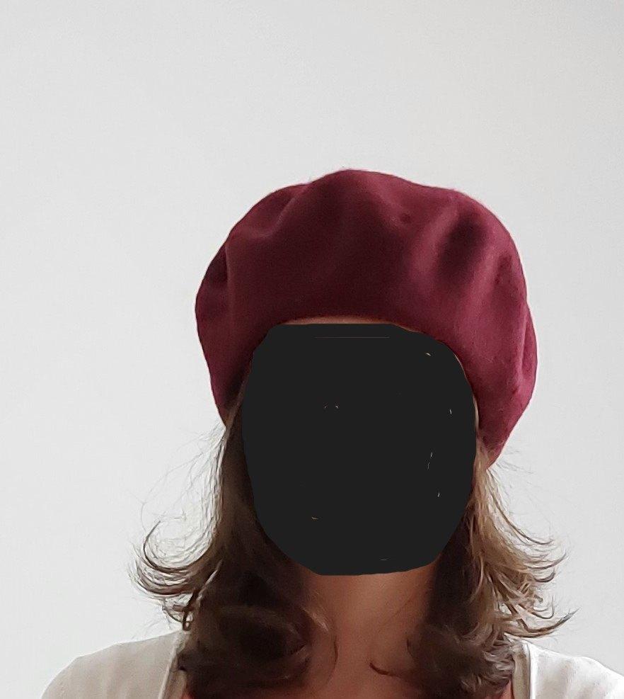 Bérêt bordeau en laine, Vêtements | Femmes, Enlèvement ou Envoi, Comme neuf, 55 cm (S, 6⅞ pouces) ou moins, Chapeau
