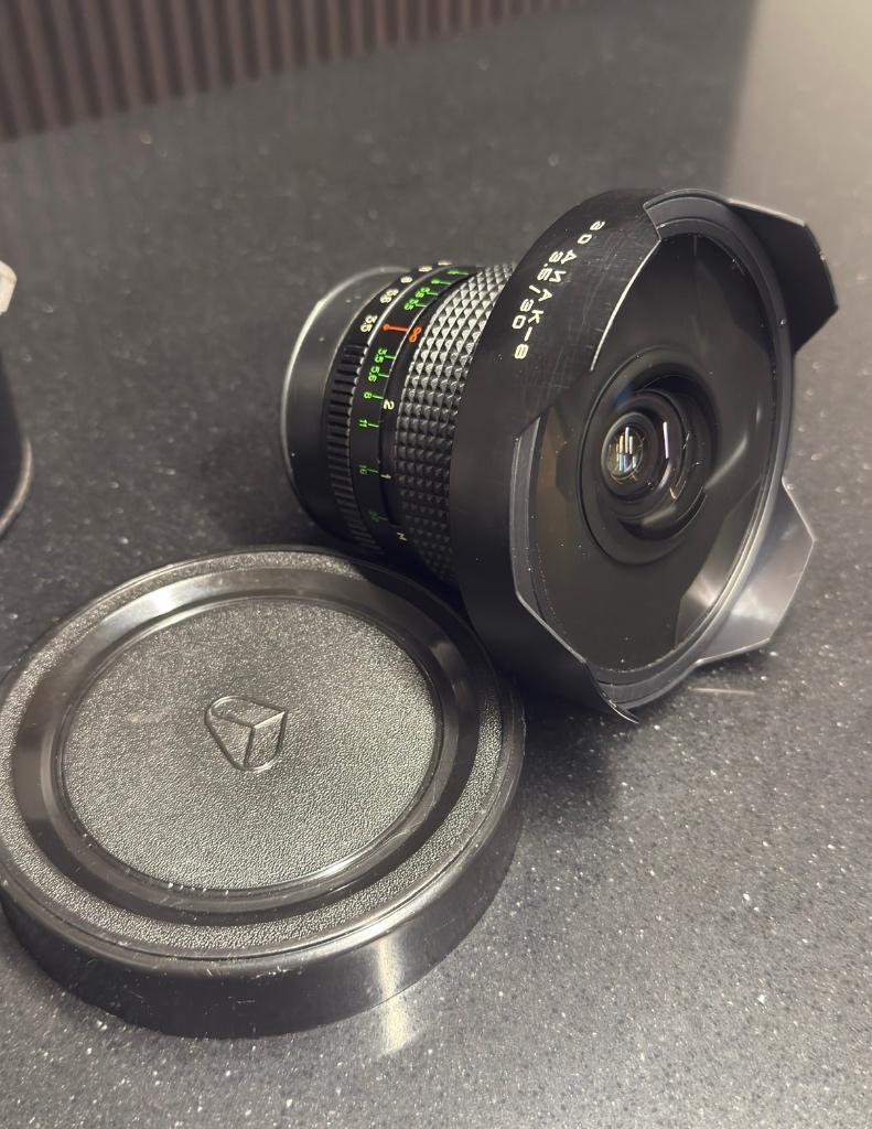 Zodiak 30mm F/3.5 Fisheye, Ophalen, Gebruikt, Groothoek Fisheye-lens