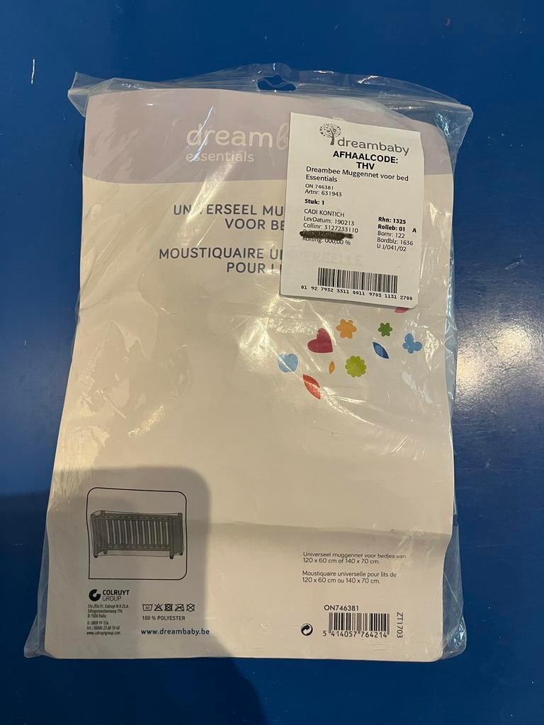 Muggennet babybed (spijlenbed) nieuw, Ophalen of Verzenden, Nieuw