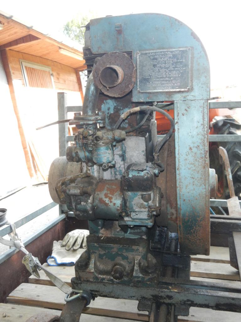 moteur stationnaire JAP vintage, Enlèvement