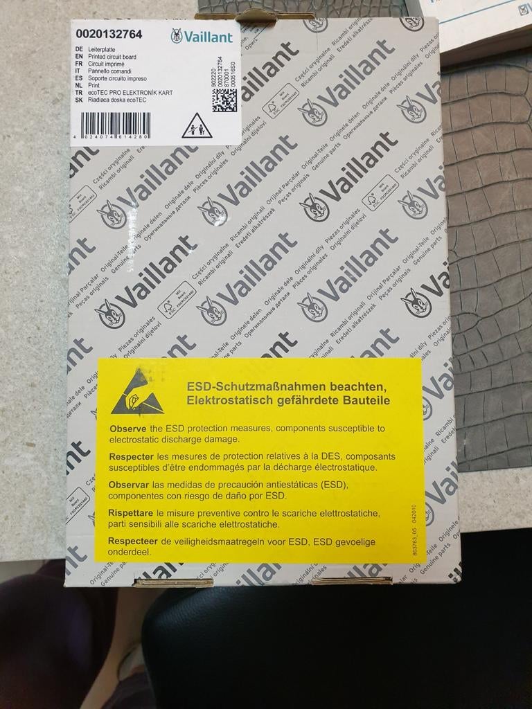 Vaillant printplaat 0020132764, Doe-het-zelf en Bouw, Ophalen of Verzenden