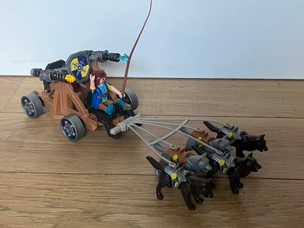 Chevalier et canons à eau Playmobil 70225, Enlèvement, Utilisé, Ensemble complet