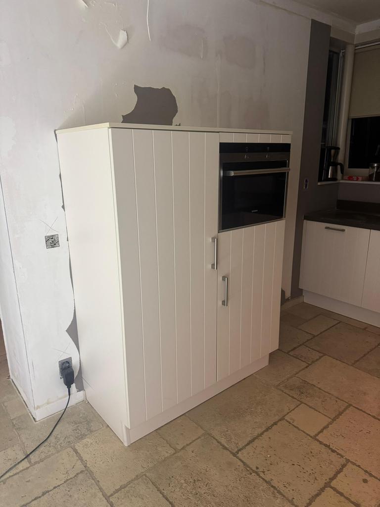 Cuisine d'angle complète armoire murale + DÉMONTÉE, Maison & Meubles, Enlèvement ou Envoi, Composite, Cuisine d'angle