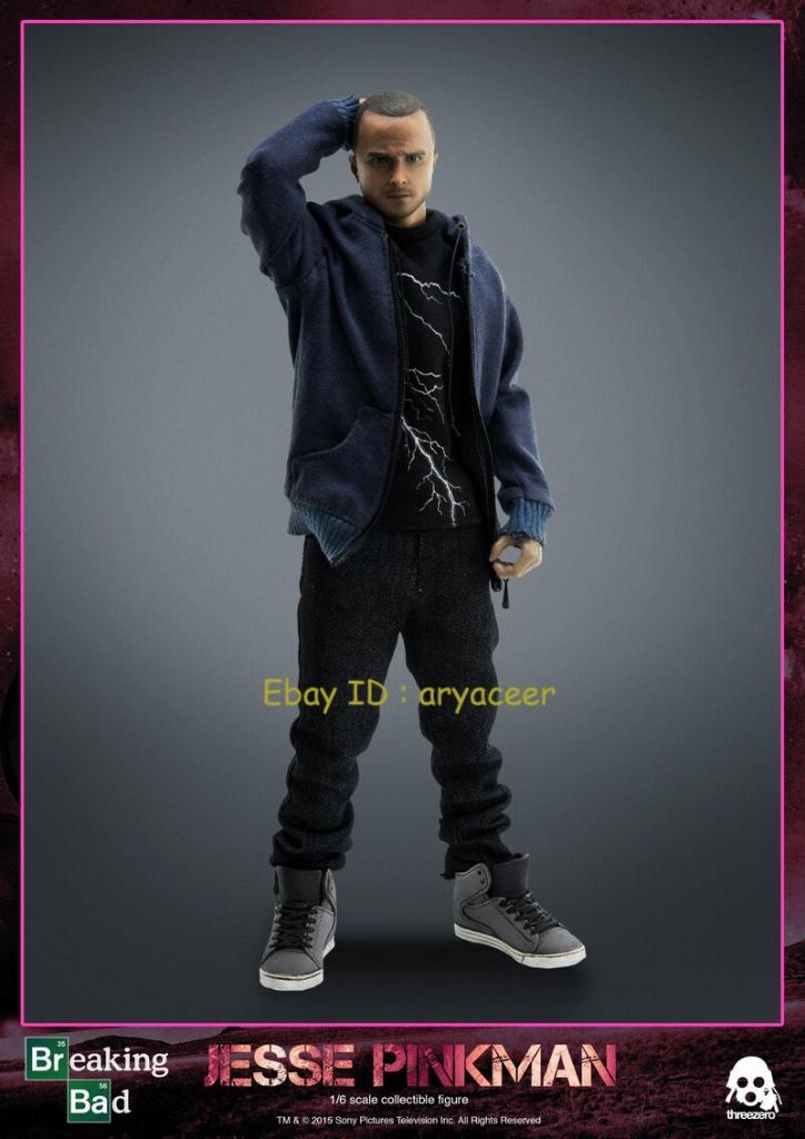 Jesse Pinkman Threezero 1/6 BREAKING BAD, Ophalen of Verzenden, Zo goed als nieuw, Tv, Actiefiguur of Pop