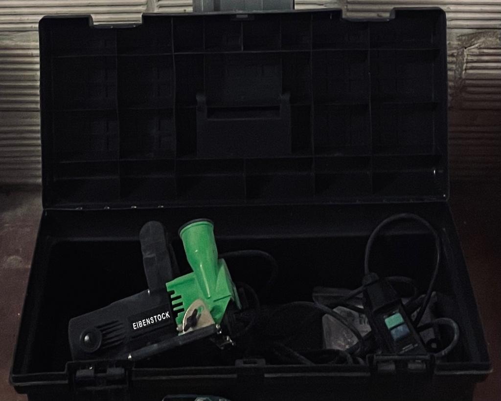 Scie Circu carrelage diamant EDS 125 Eibenstock, Enlèvement, Comme neuf, Autres types