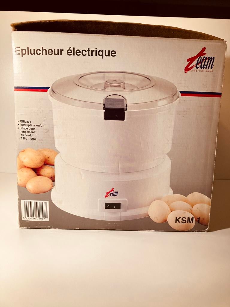 Éplucheur de pommes de terre électrique, Enlèvement, Utilisé