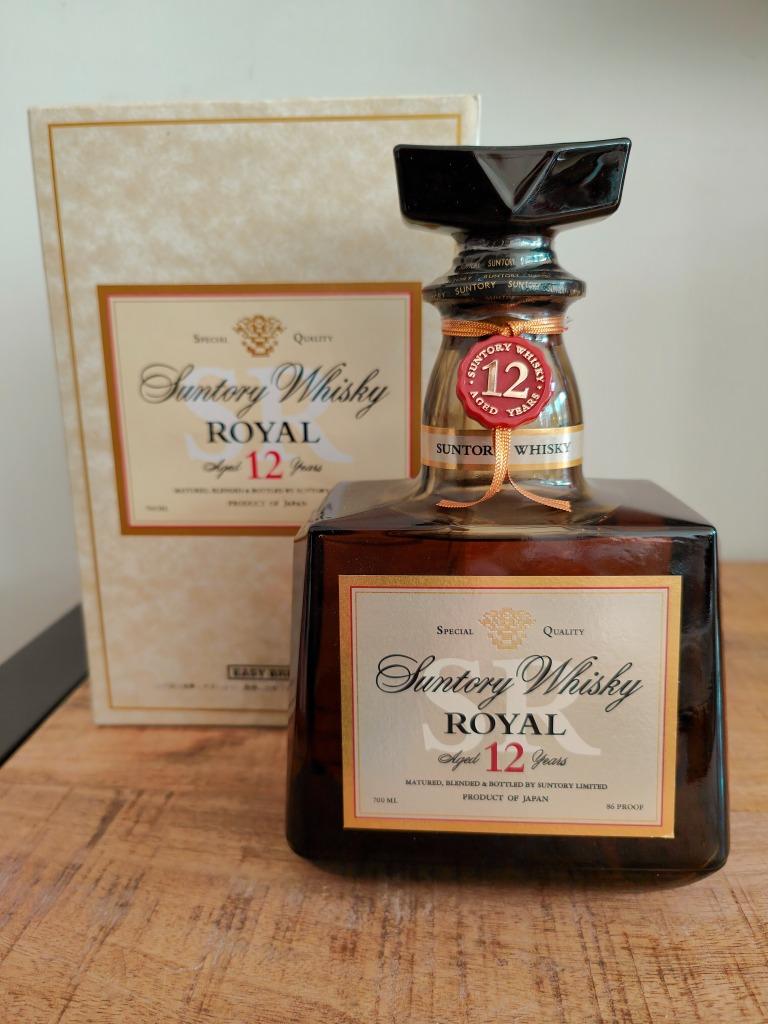 Suntory Royal SR 12 Years discontinued 700ml 43% + Box, Overige gebieden, Overige typen, Nieuw, Ophalen of Verzenden