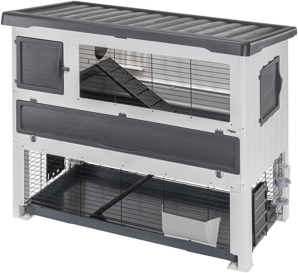 Ferplast kunststof konijnenhok GRAND LODGE 140 plus