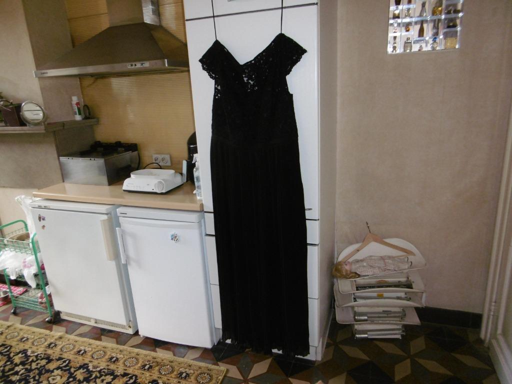 kledij dames, lang galakleed zwart "H&M" maat 44, Kleding | Dames, Gelegenheidskleding, Nieuw, Galajurk, Maat 42/44 (L), Zwart