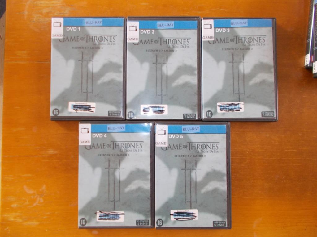 Game of Thrones compleet seizoen 3 & 4 Blu Ray, Cd's en Dvd's, Blu-ray, Ophalen of Verzenden