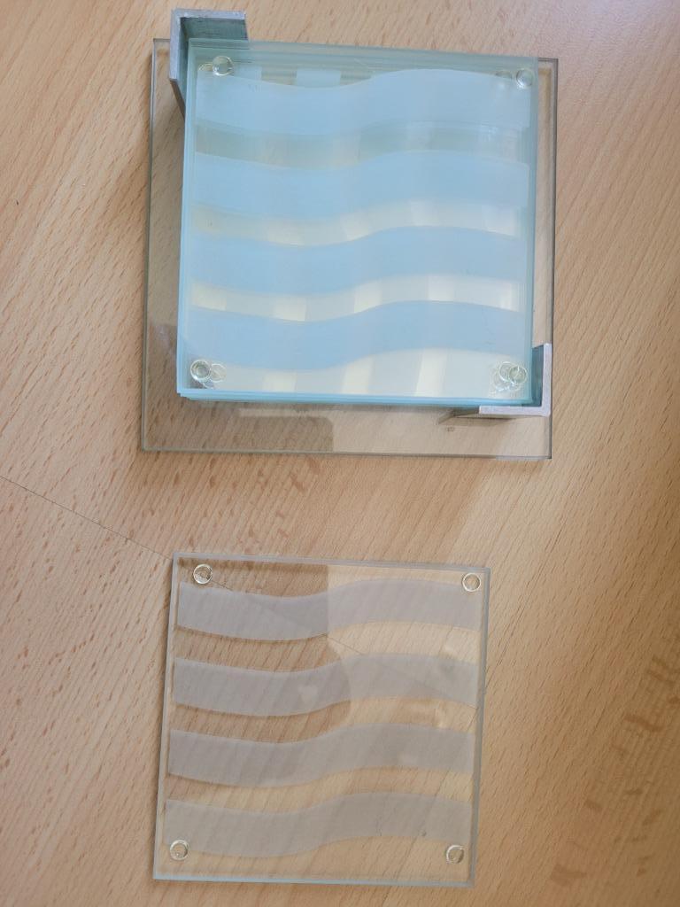 Onderzetters glas, Ophalen of Verzenden, Nieuw, Glas of Kopje