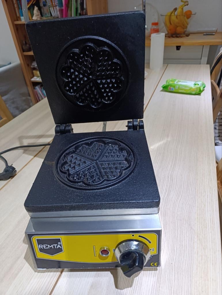 Gaufrier professionnel Remta W11 – Çiçek Waffle (16 cm), Enlèvement