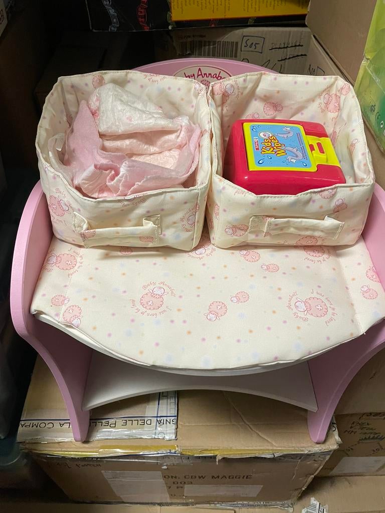 Baby Born Verzorgingstafel (hout), Kinderen en Baby's, Ophalen, Zo goed als nieuw