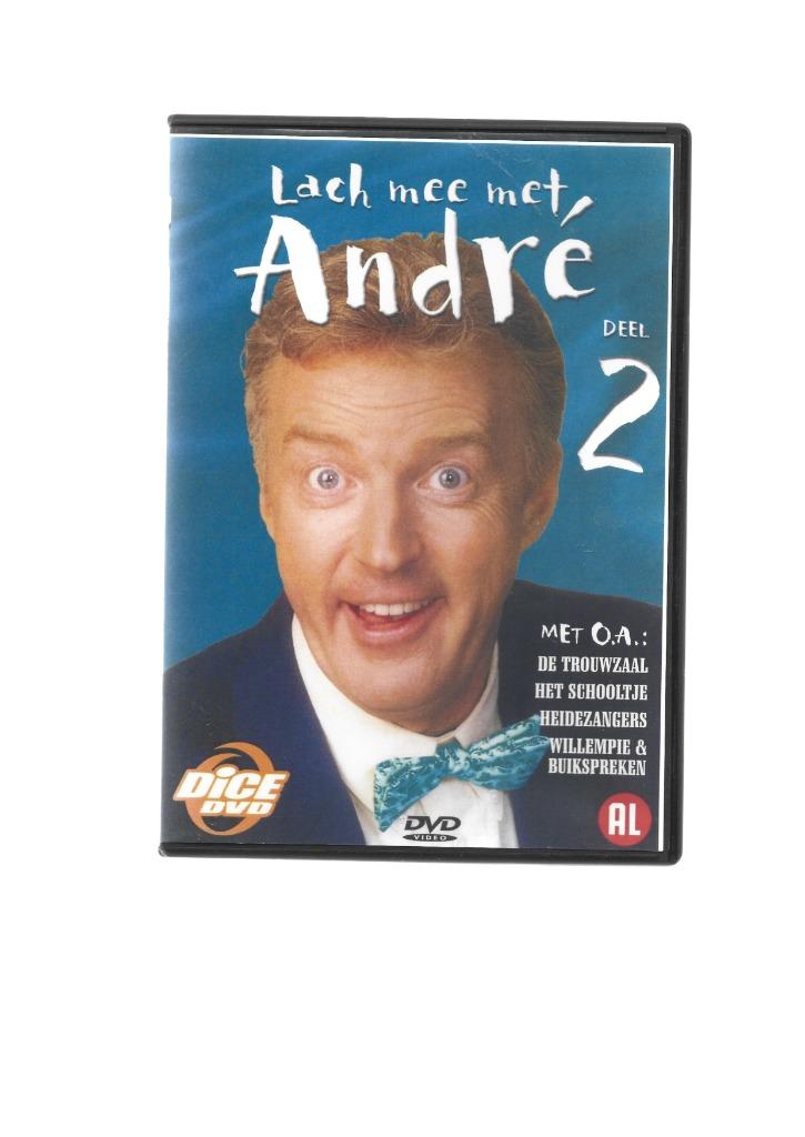 André van Duin -Lach mee met André - deel 2 en deel 3, Ophalen of Verzenden, Gebruikt, Tv-programma of Sketches