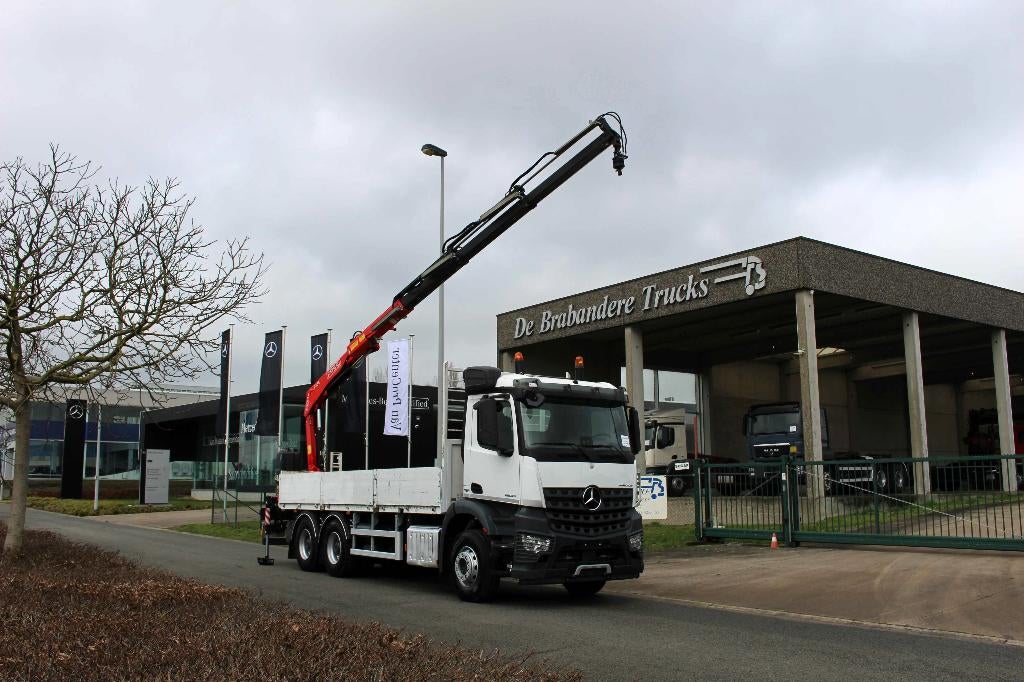 Mercedes 2633 6x4 AROCS - 2016 - 288.300 km - EURO 6, Auto's, Vrachtwagens, Automaat, Euro 6, Wit, Mercedes-Benz