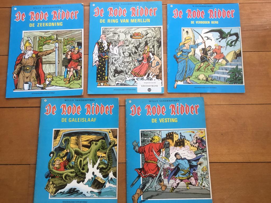 De Rode Ridder Z/W (ST1), Ophalen of Verzenden, Nieuw