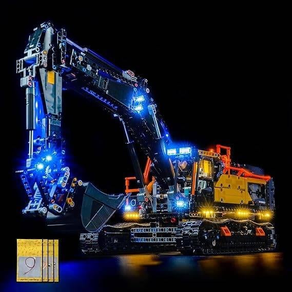 Led verlichtingsset voor Lego Volvo EC500 | GRATIS LEVERING, -, Nieuw, BRICKBLING, Verzenden
