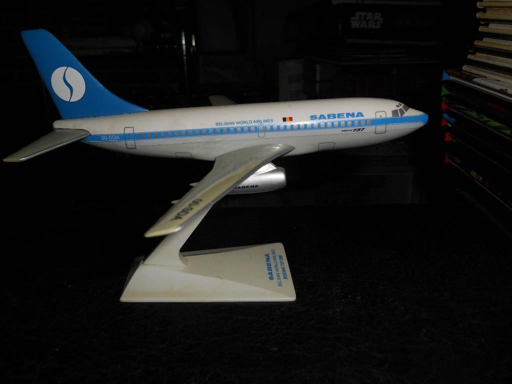 Avion Sabena  B 737-200 +-17cm, Enlèvement ou Envoi