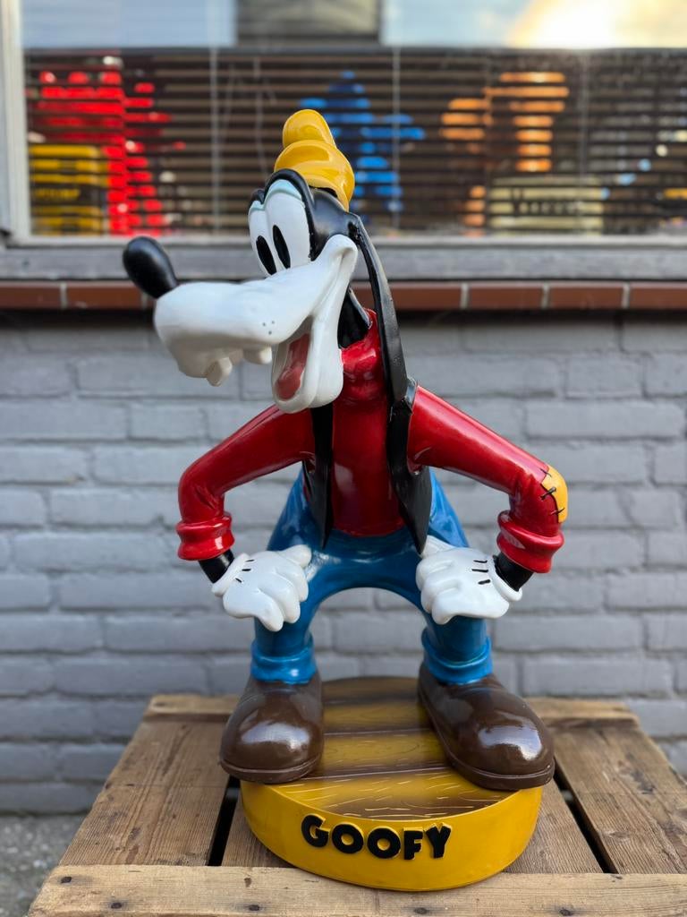 Disney Goody beeld, Ophalen, Goofy of Pluto, Gebruikt, Beeldje of Figuurtje