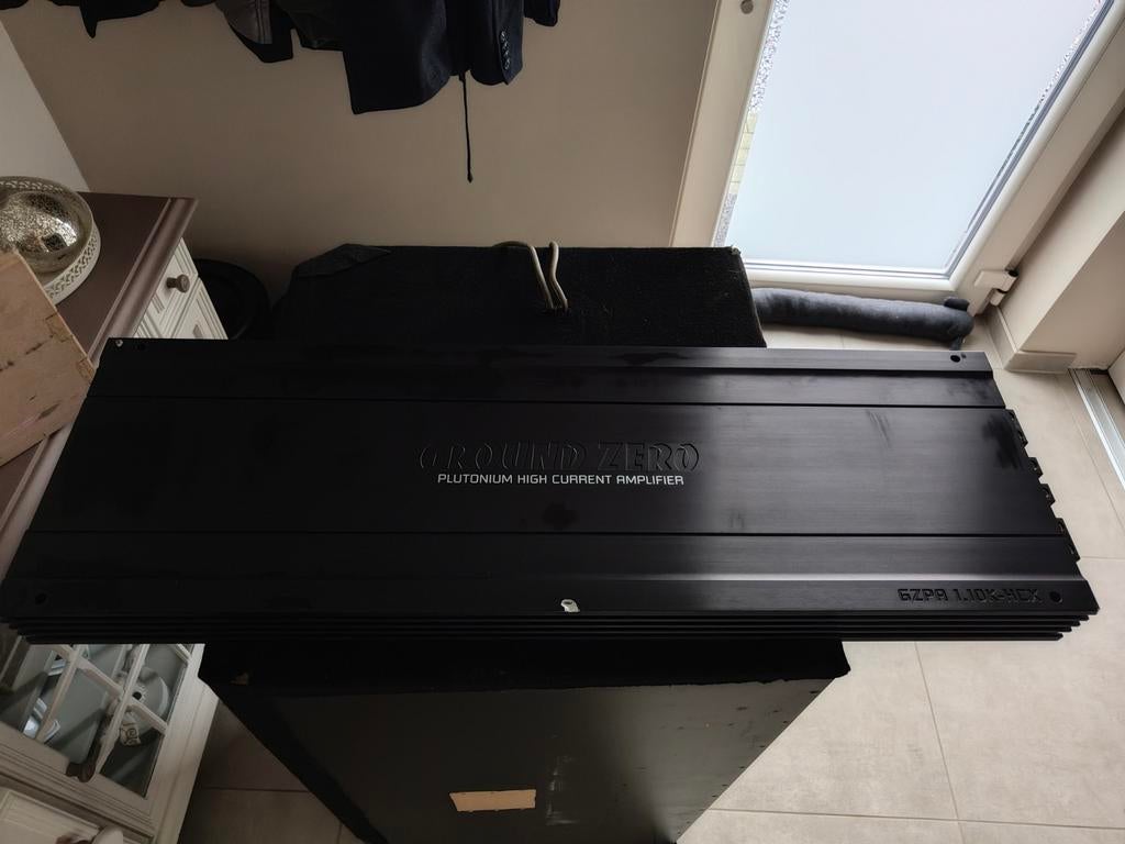 Ground zero GZPA versterker, Audio, Tv en Foto, Versterkers en Ontvangers, Gebruikt, Overige systemen, 120 watt of meer, Overige merken