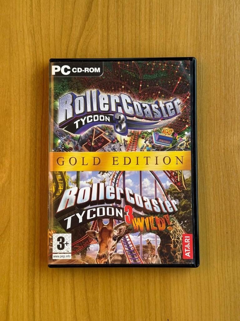 RollerCoaster Tycoon (Wild) 3 Gold Edition, Consoles de jeu & Jeux vidéo, Consoles de jeu | Atari, Neuf, Autres modèles, Sans contrôleur