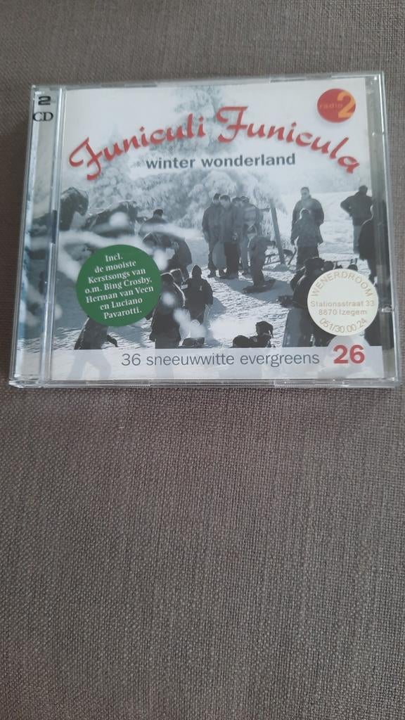 2cd FUNICULI FUNICULA 26 WINTER WONDERLAND, Ophalen of Verzenden, Zo goed als nieuw, Kerst