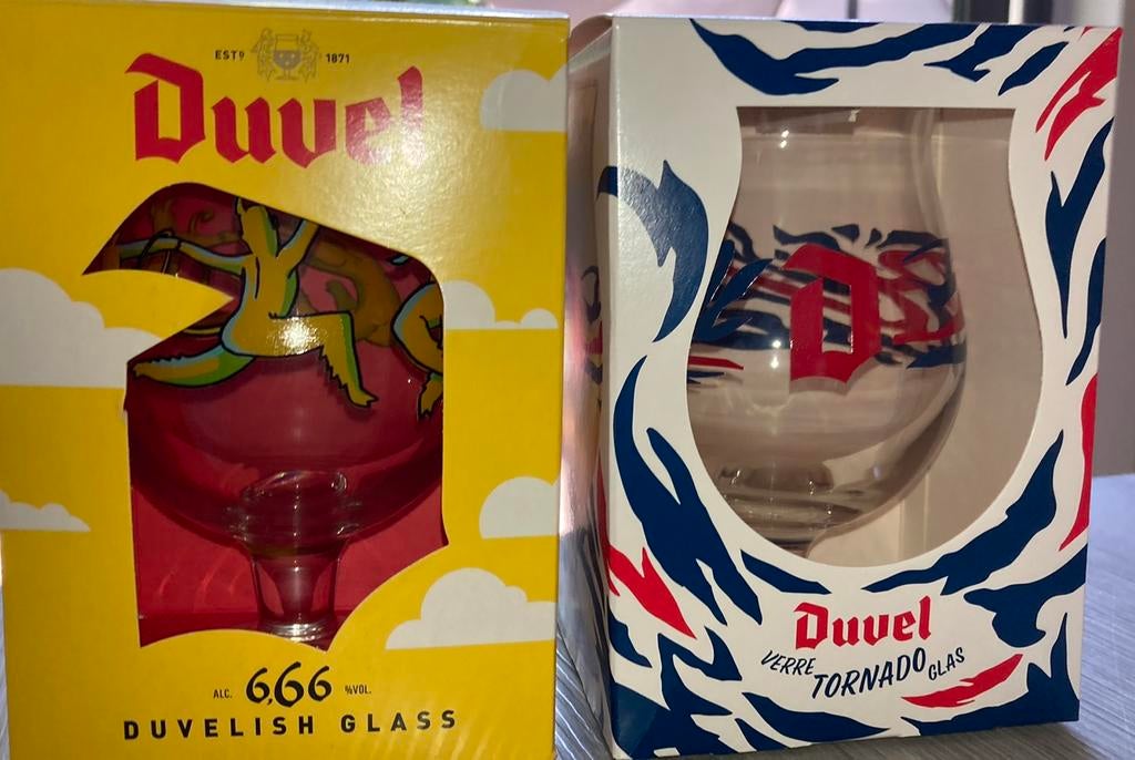 2 Duvelglazen 33cl, Enlèvement ou Envoi, Comme neuf