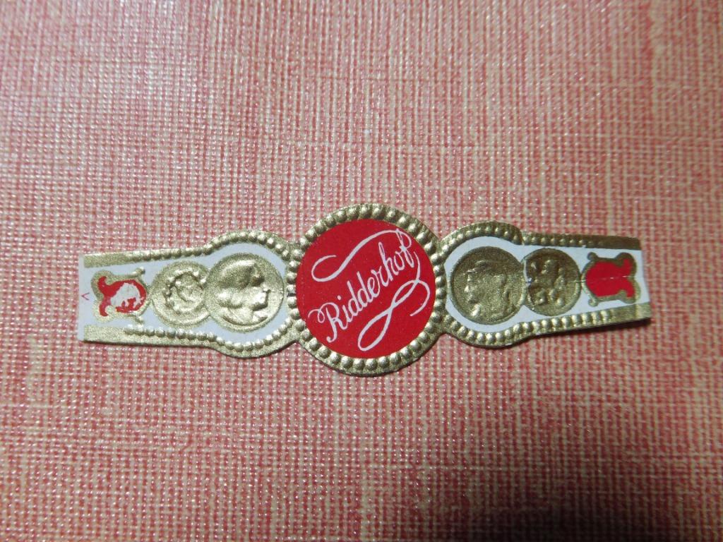bague de cigare fabricant Ridderhof, Collections, Enlèvement ou Envoi, Utilisé, Bagues de cigare