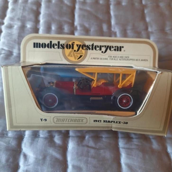 MATCHBOX MOYY Y9: SIMPLEX 50 van 1912*NEW*, Hobby en Vrije tijd, Ophalen, Nieuw, Auto, Matchbox