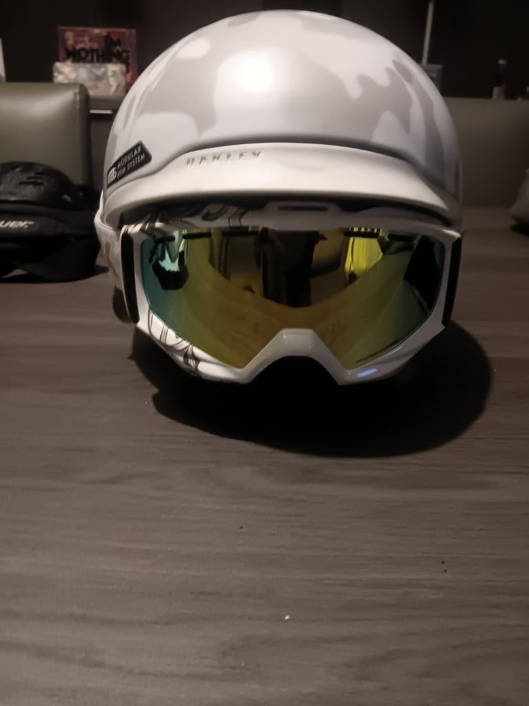 Snowboard of ski helm en bril, Sport en Fitness, Ophalen