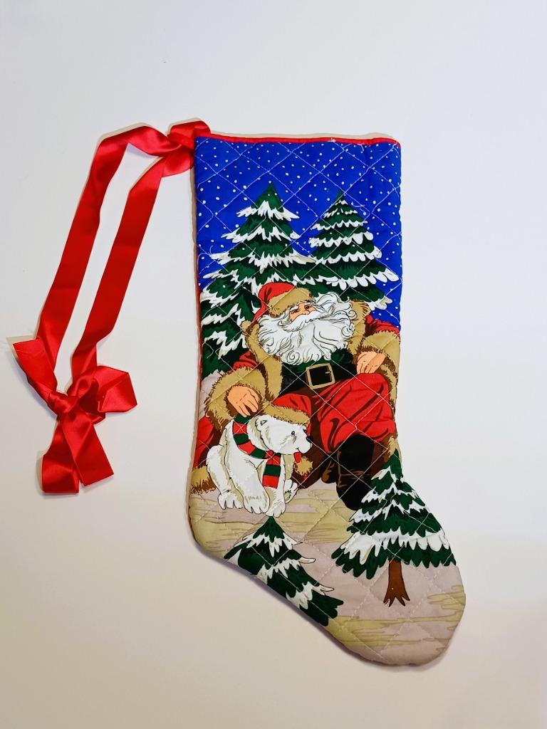 Mooie grote kerst sok, Diversen, Kerst, Ophalen of Verzenden, Nieuw