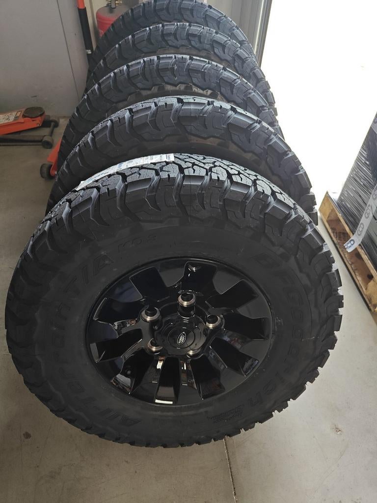 sawtooth 16" velgen met BF Goodrich AT KO3 voor Defender, Auto-onderdelen, Ophalen, Nieuw, Rover