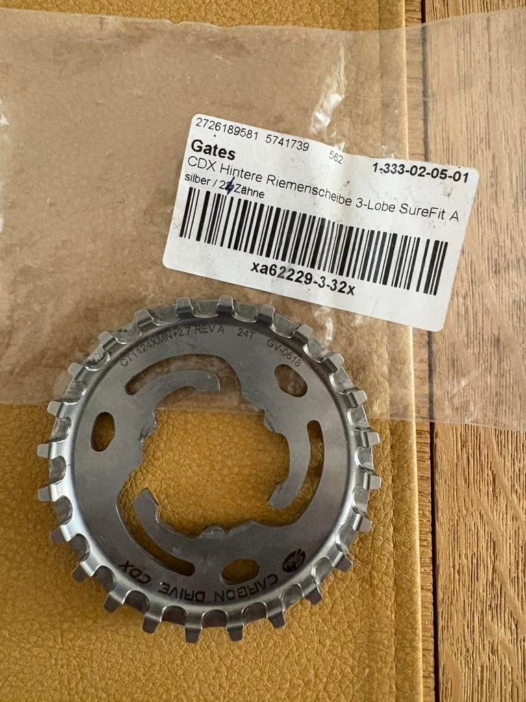 Fietswiel voor riem. CDX 24 (Nexus of Alfine), Fietsen en Brommers, Fietsonderdelen, Ophalen of Verzenden, Nieuw