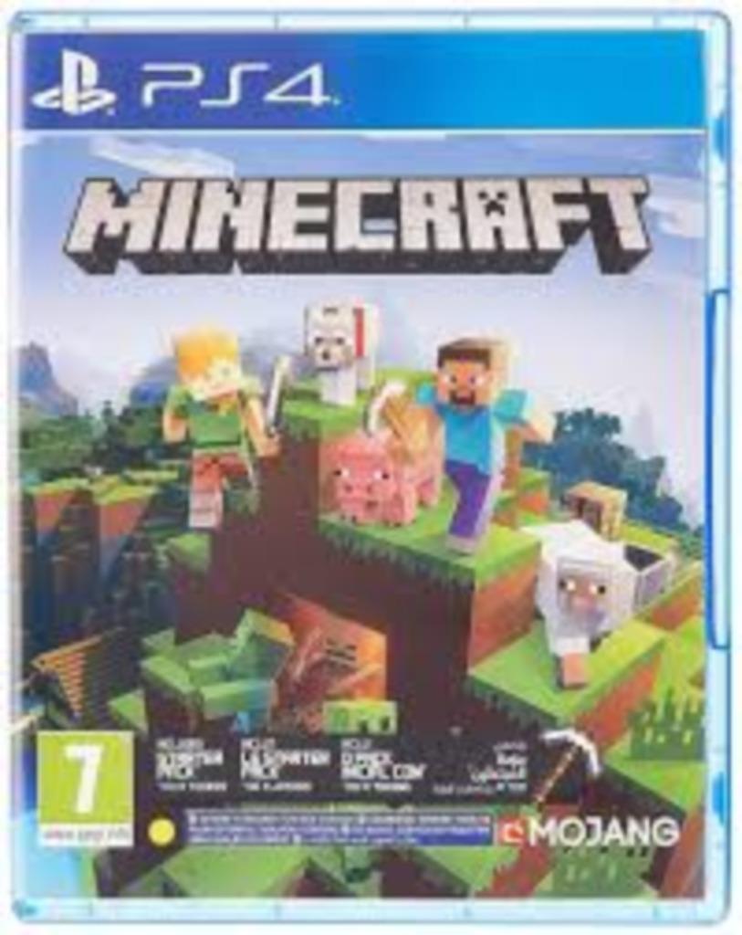 Minecraft Bedrock (PS4)., Games en Spelcomputers, Online, Overige genres, Ophalen of Verzenden, Zo goed als nieuw