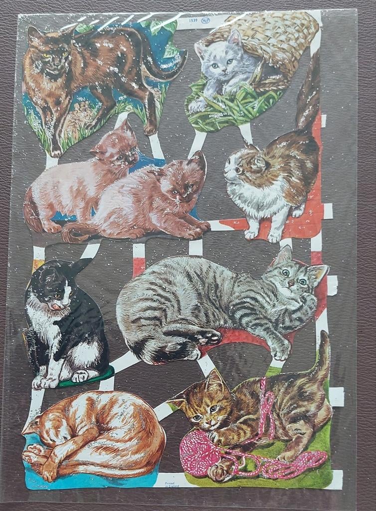 Images poétiques M.L.P Made in England. Animaux, Collections, Illustrations de cahiers de poésies, Enlèvement ou Envoi