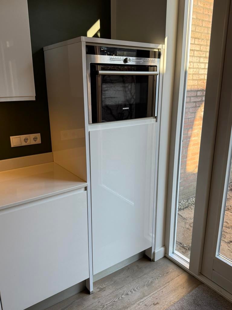 Cuisine d'angle moderne et complète + équipement démonté, Enlèvement ou Envoi, Composite, Cuisine d'angle