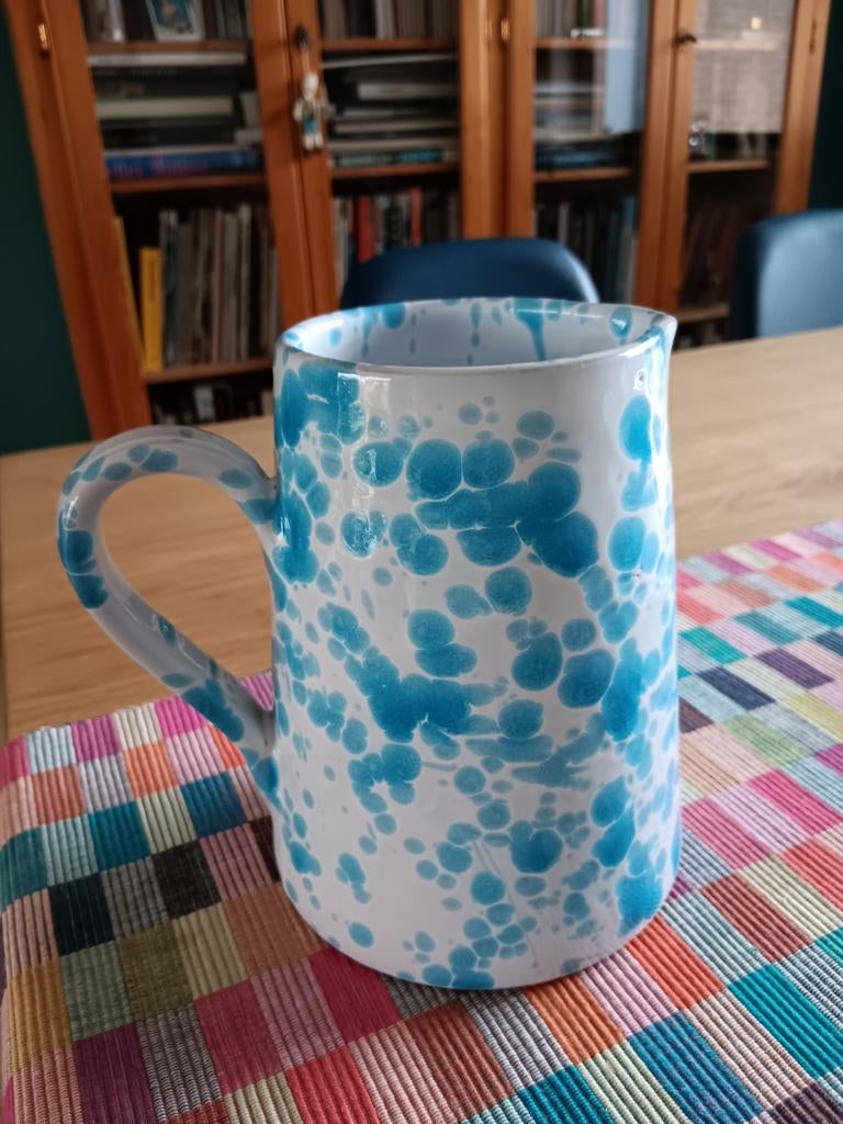 Italiaanse geglazuurde kan 15 cm., Ophalen of Verzenden