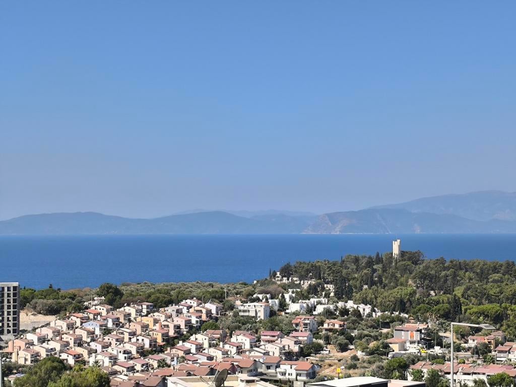Appartements 3+1 avec vue sur la mer à vendre à Kuşadası, Ville, Kuşadası, Appartement, 3 pièces