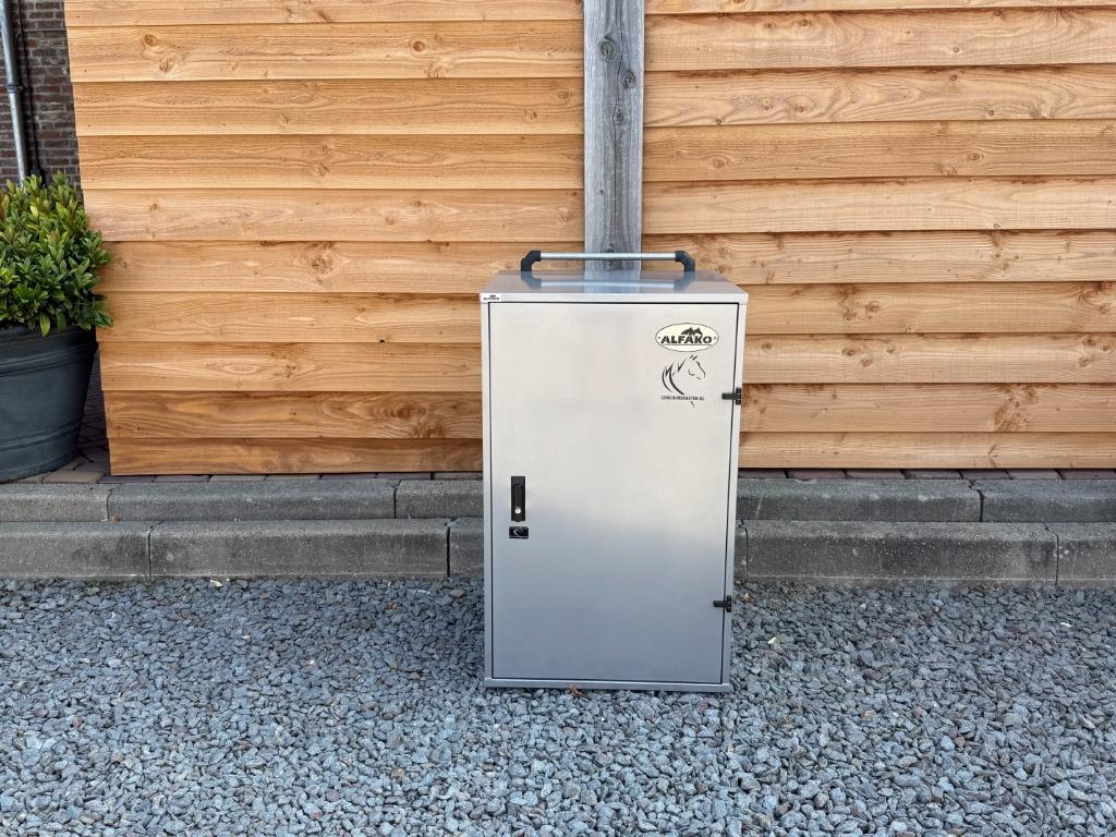 MINI ECONOMY 160 HARD ZILVER ALFAKO ZADELKAST | CONCOURSKAST, Dieren en Toebehoren, Ophalen, Nieuw, Overige soorten